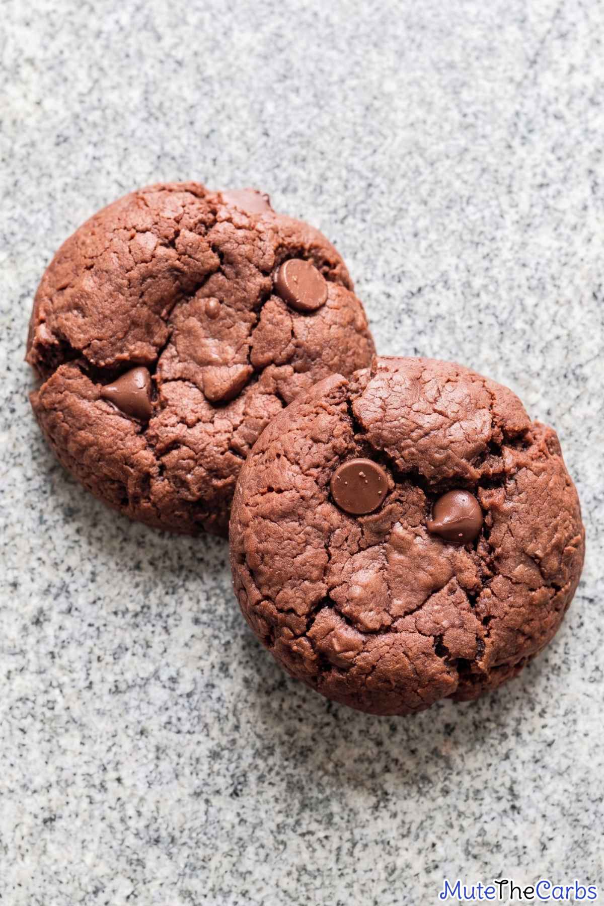 keto brownie cheesecake cookie stacked