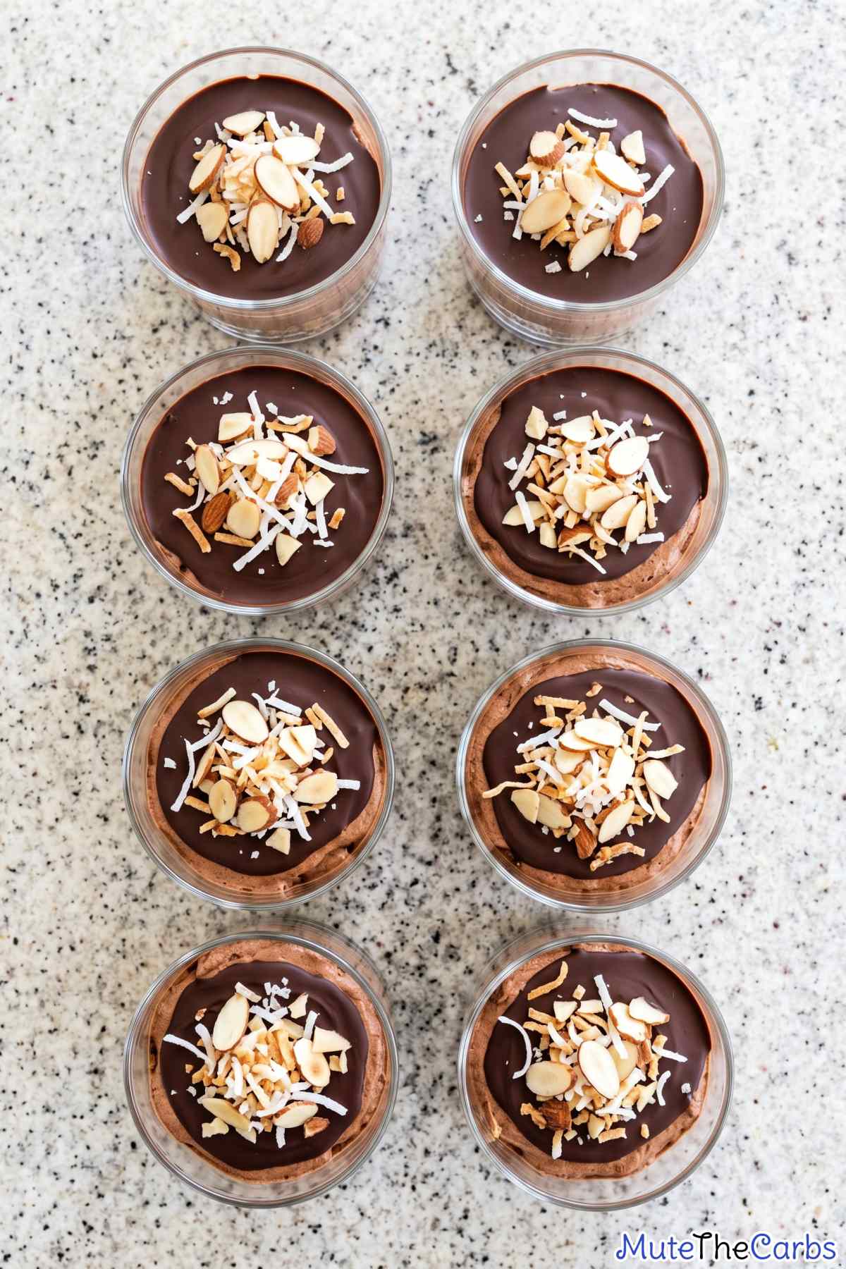 Simple keto chocolate crunch dessert