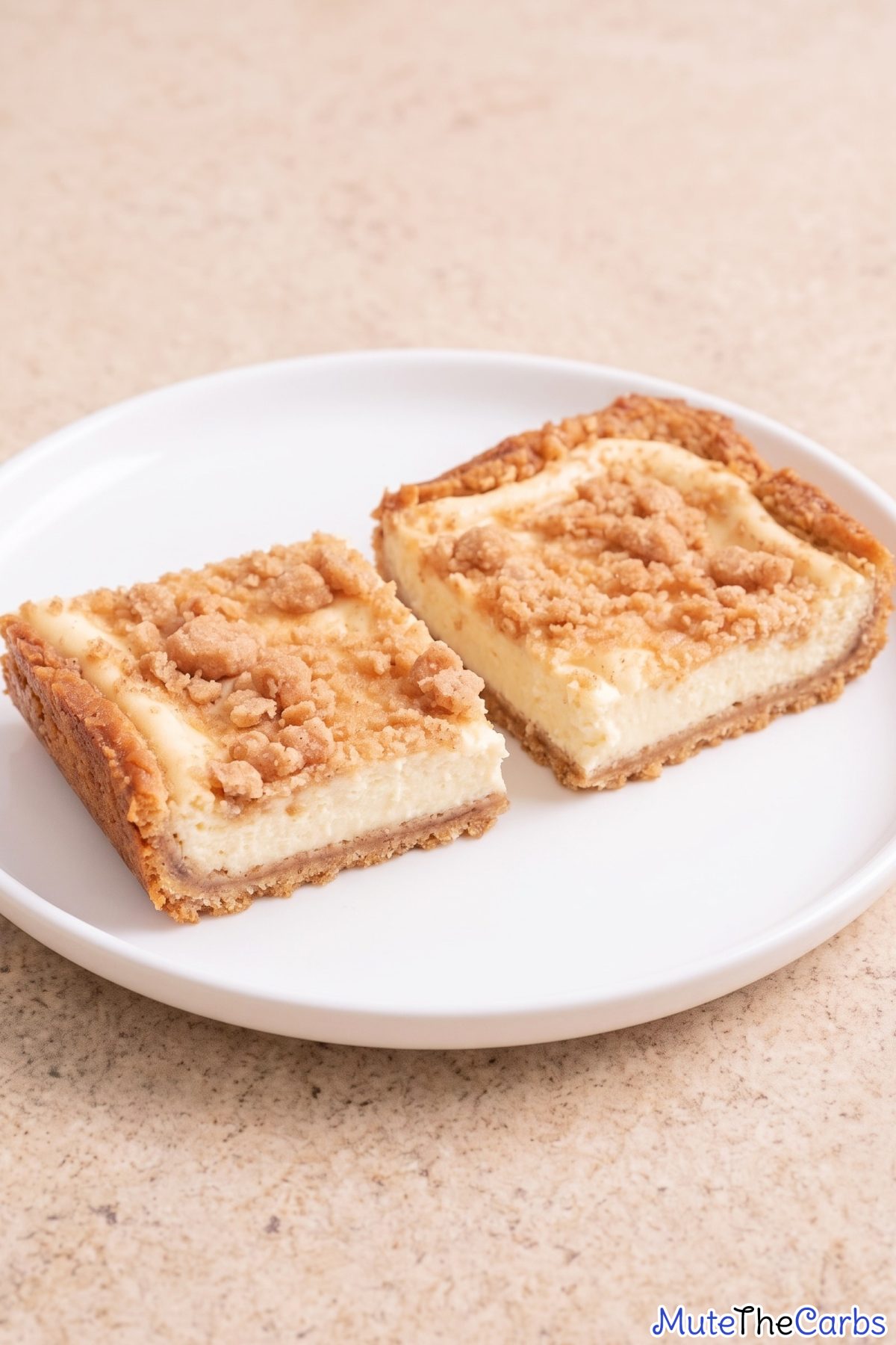creamy keto churro cheesecake dessert bars