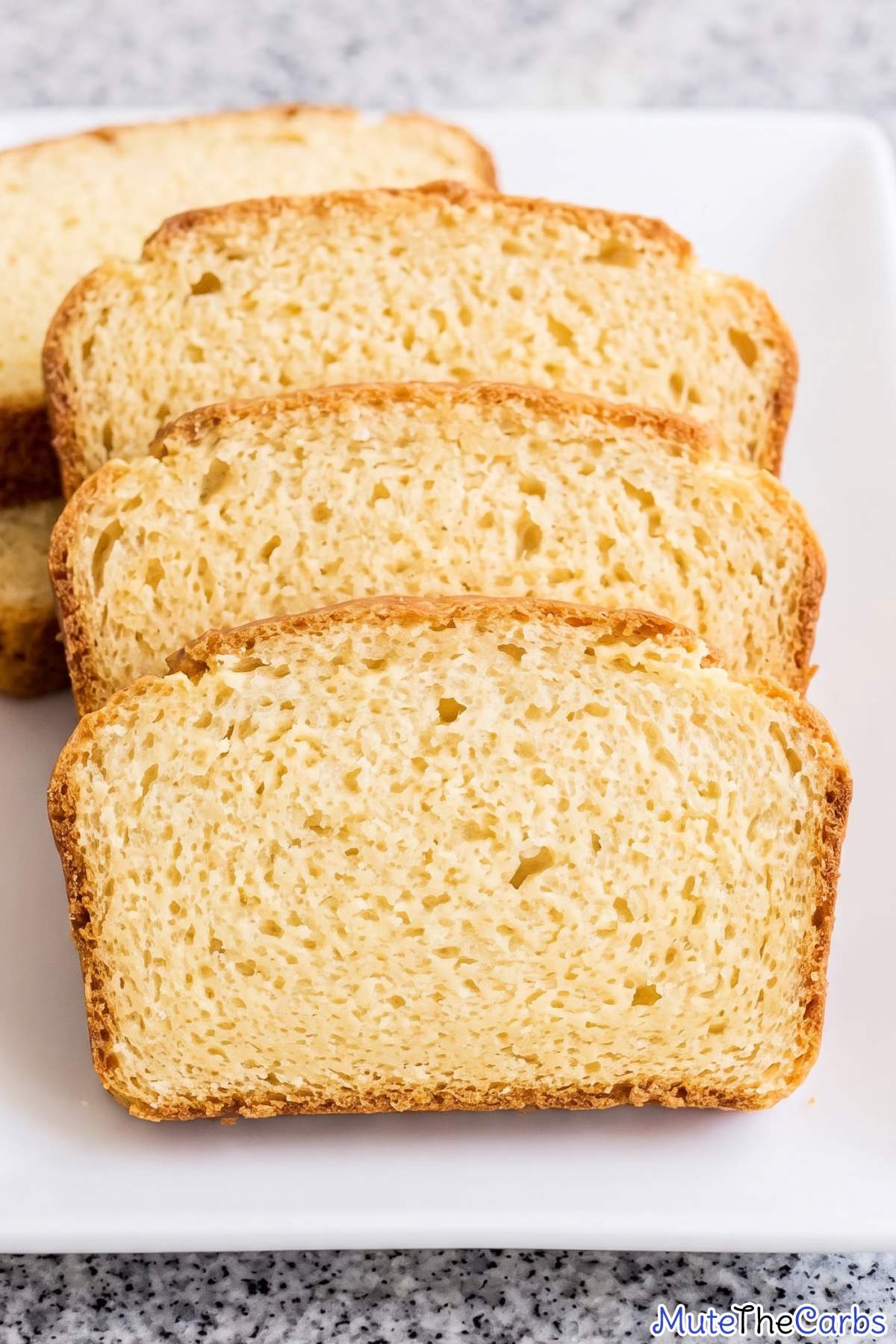 Keto cottage cheese sandwich loaf