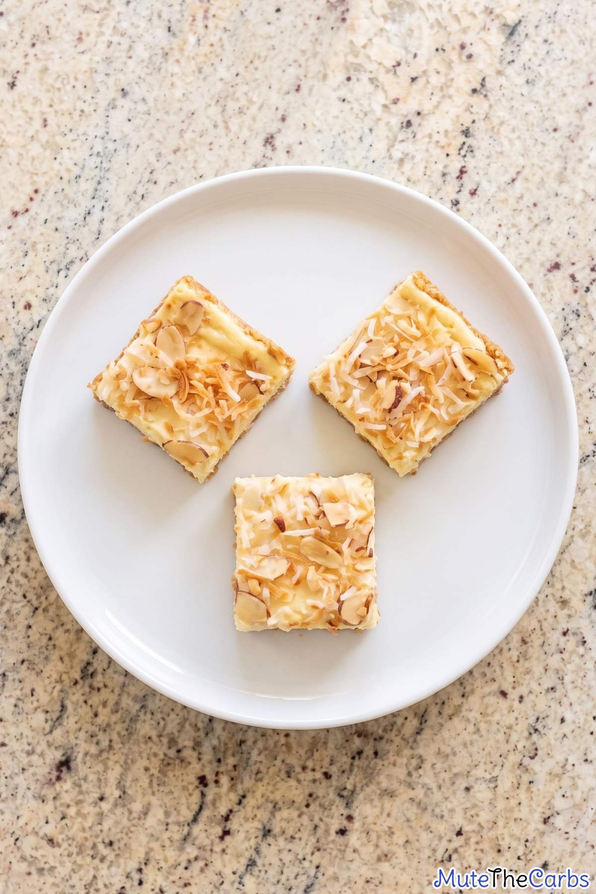 Low carb lime cheesecake bars