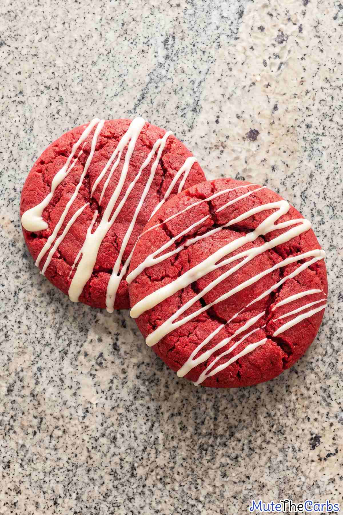 Homemade keto red velvet treats