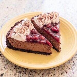 Keto Black Forest Cheesecake