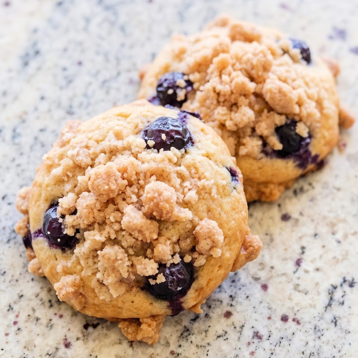 Keto Blueberry Muffin Cookies