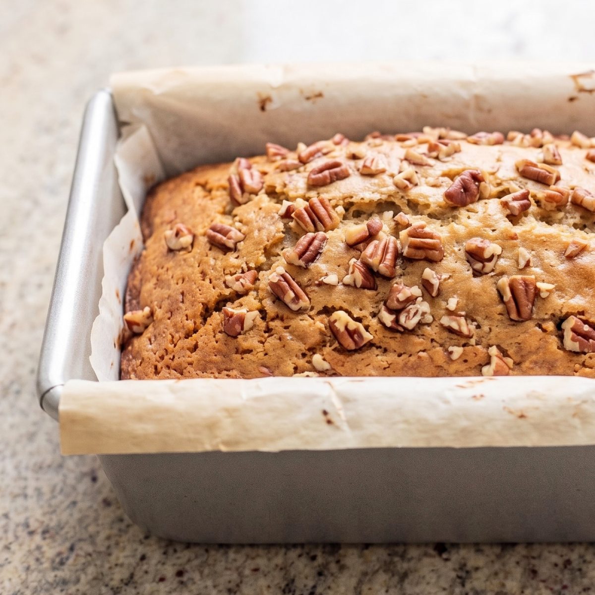 Keto Brown Butter Pecan Bread