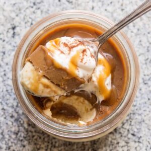 Keto Caramel Macchiato Panna Cotta