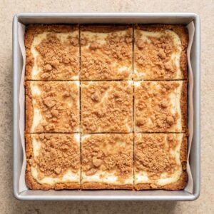 Keto Churro Cheesecake Bars