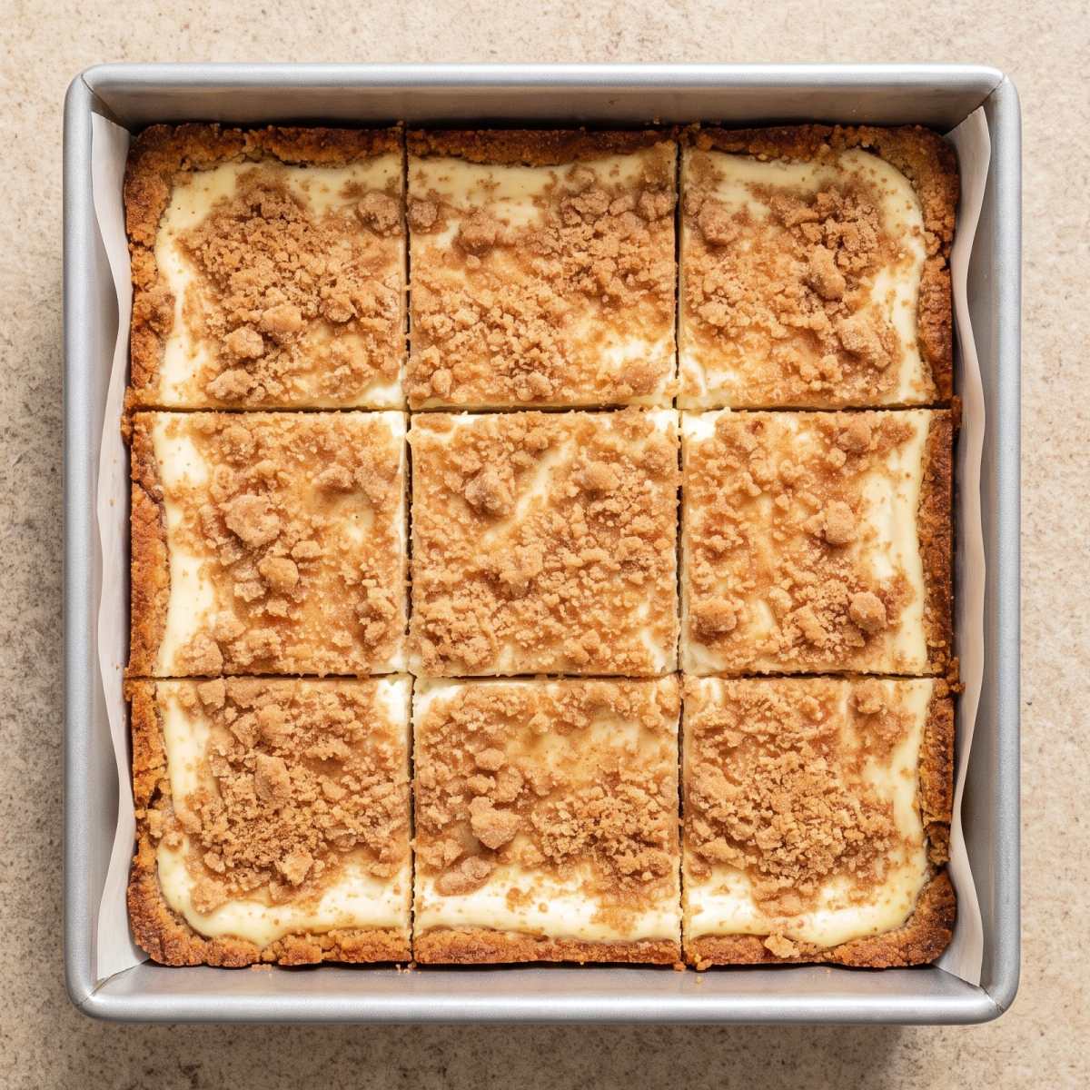 Keto Churro Cheesecake Bars