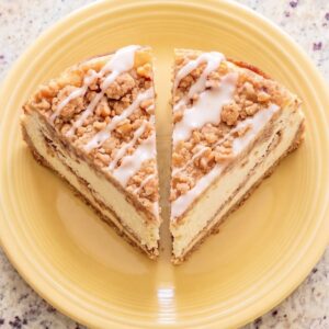 Keto Coffee Cake Cheesecake