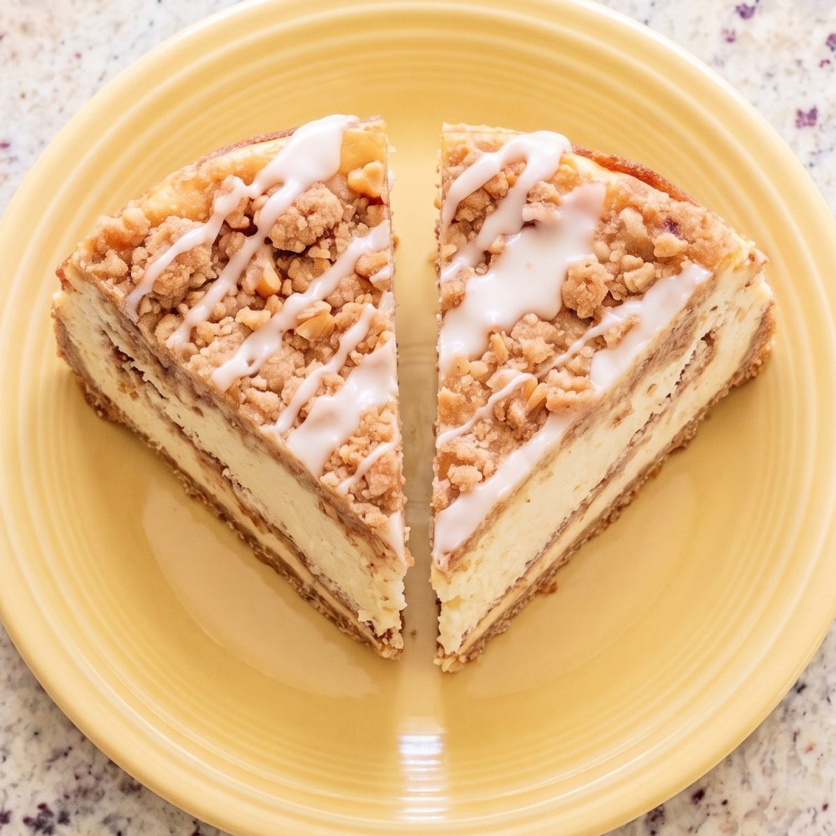 Keto Coffee Cake Cheesecake