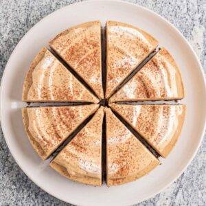 Keto Dalgona Coffee Cheesecake