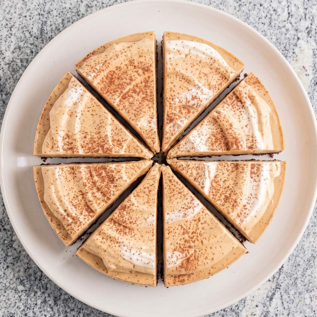 Keto Dalgona Coffee Cheesecake