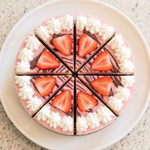 Keto Neapolitan Cheesecake